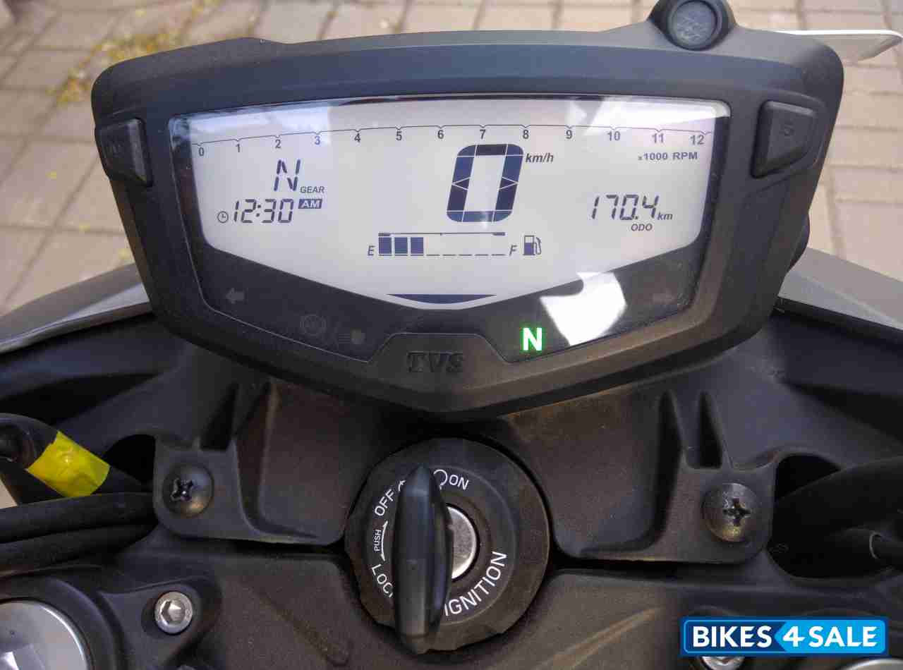 Matte Grey TVS Apache RTR 200 4V