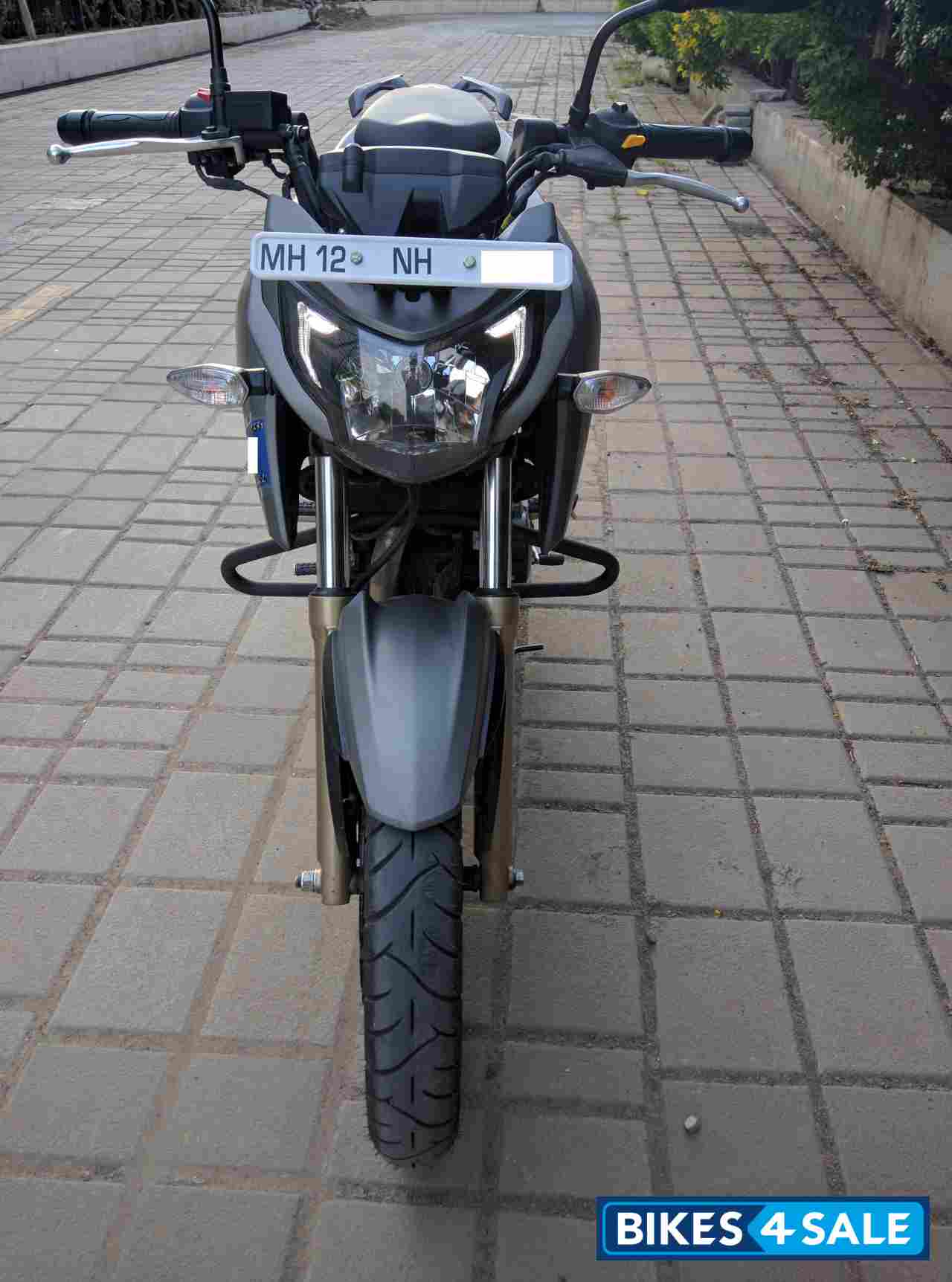 Matte Grey TVS Apache RTR 200 4V