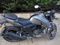 Matte Grey TVS Apache RTR 200 4V