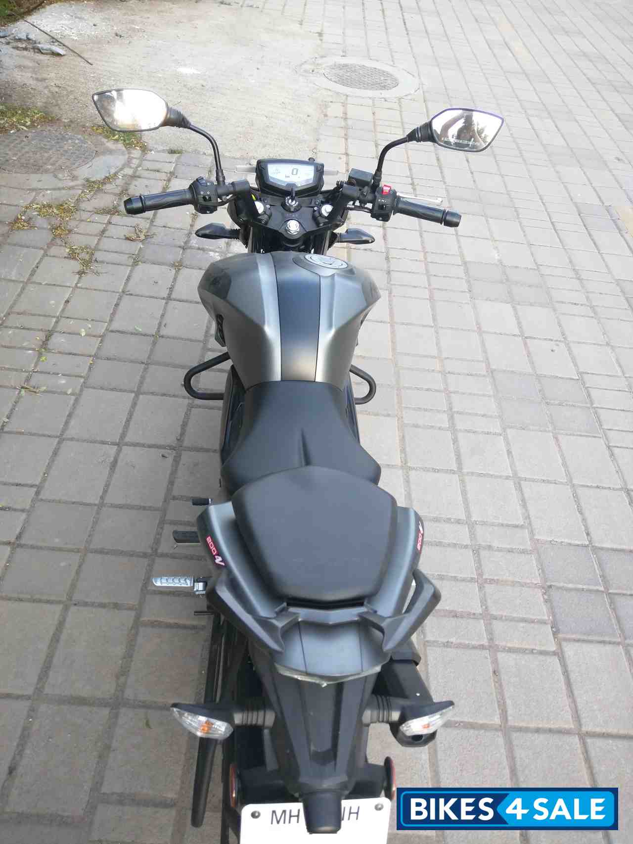 Matte Grey TVS Apache RTR 200 4V