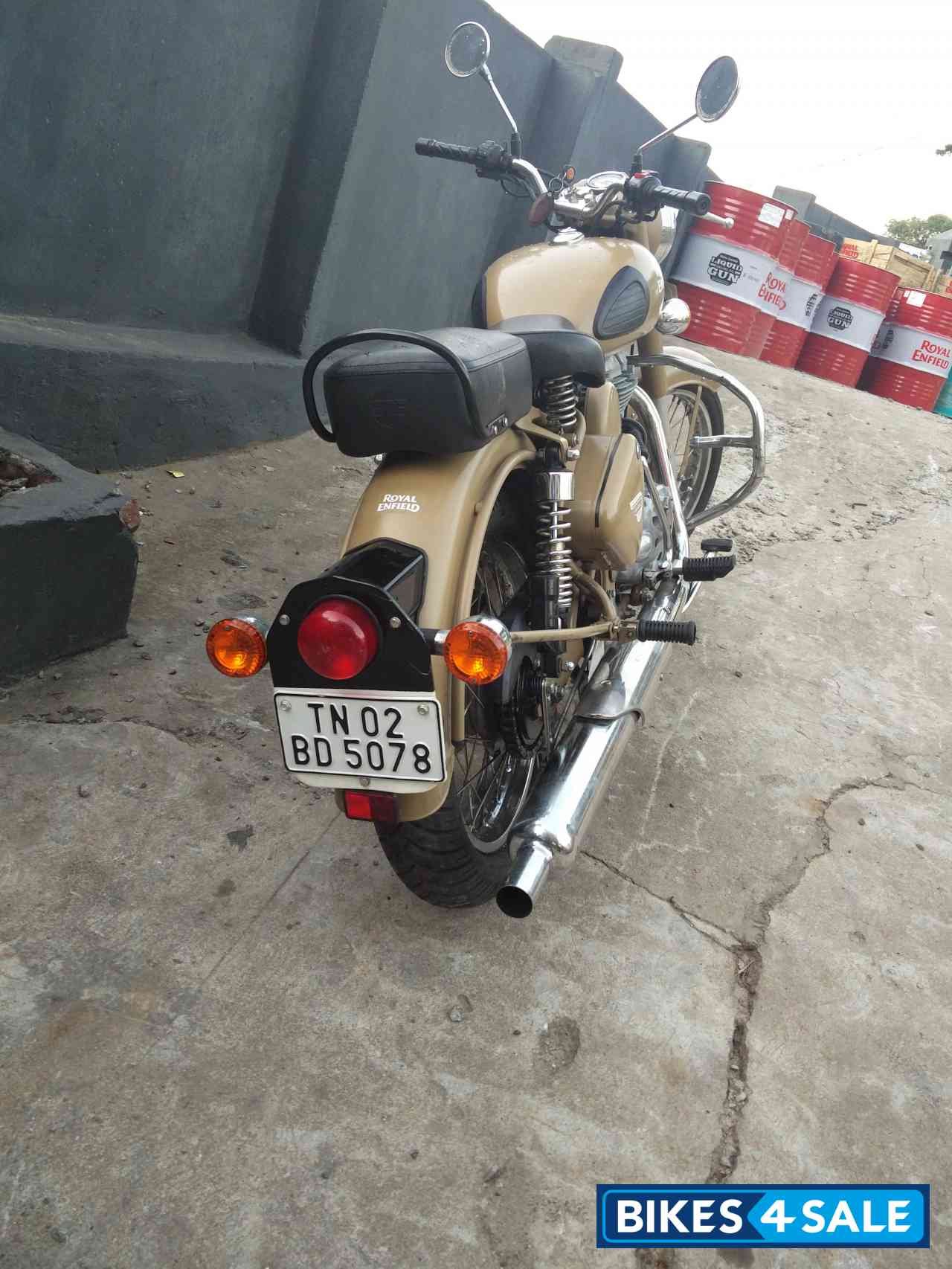Desert Storm Brown Royal Enfield Classic Desert Storm
