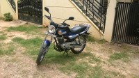 Blue Bajaj CT 100