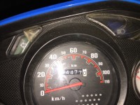 Blue Honda Dio