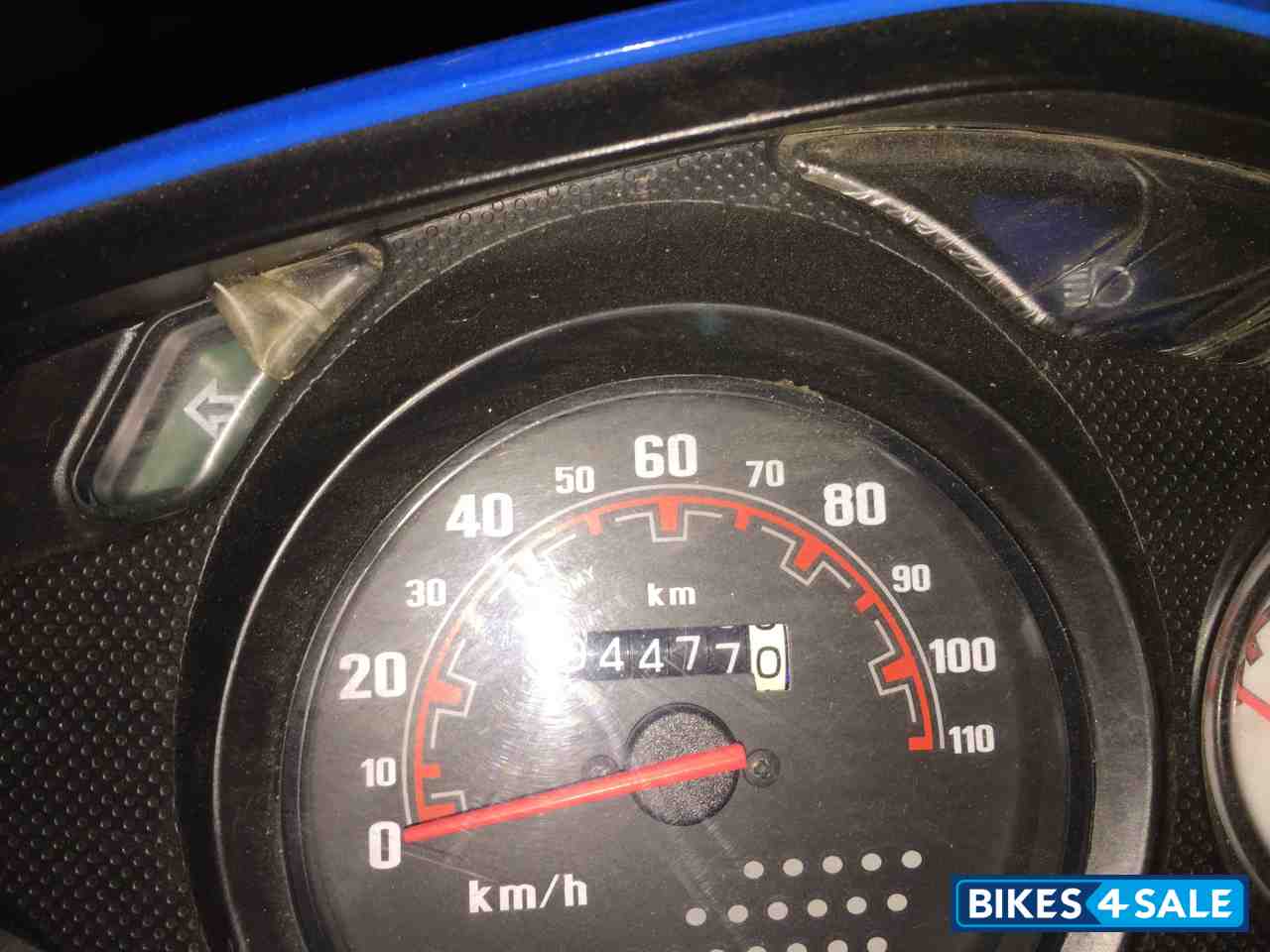 Blue Honda Dio