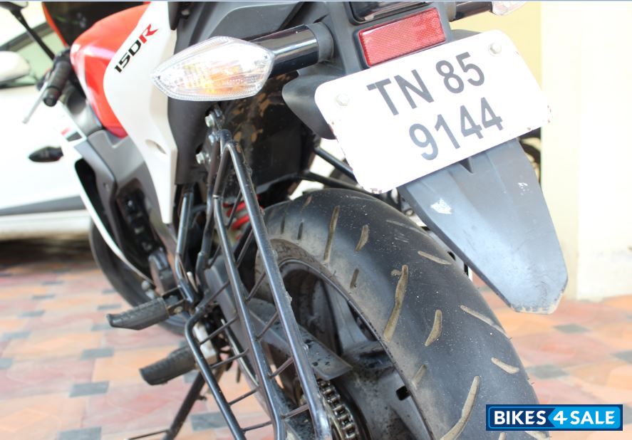 Red And White Honda CBR 150R