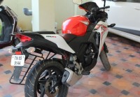 Red And White Honda CBR 150R