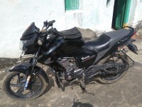 Black Honda Unicorn Dazzler
