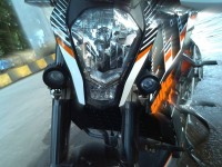 Black And Orange KTM Duke 390
