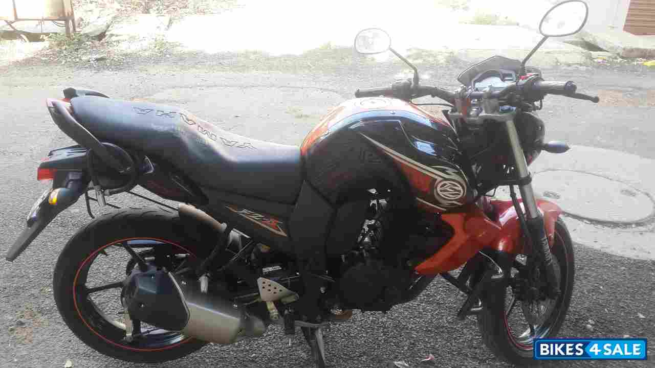 Orange - Black Yamaha FZ-S