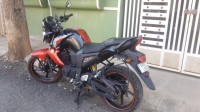 Orange - Black Yamaha FZ-S