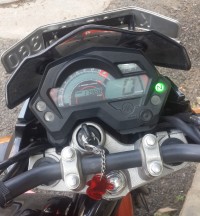 Orange - Black Yamaha FZ-S