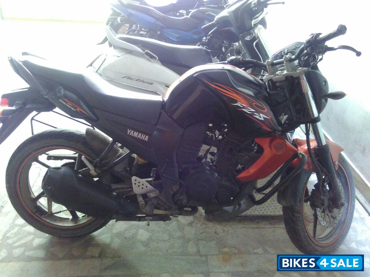 Orange And Black Yamaha FZ-S Orange And Black Yamaha FZ-S