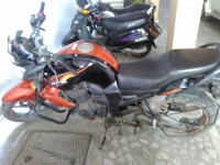 Orange And Black Yamaha FZ-S