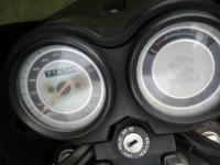 Blue/black Bajaj Platina 125 DTS-Si