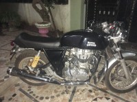 Black Royal Enfield Continental GT 535