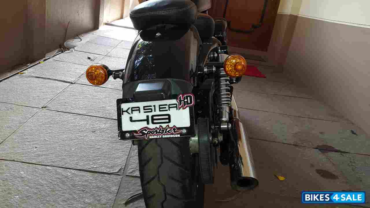 Black Harley Davidson XL 1200X Forty-Eight Black Harley Davidson XL 1200X Forty-Eight