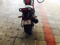 Orange Black Yamaha FZ-S