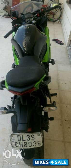 Black - Green Kawasaki Ninja 650R