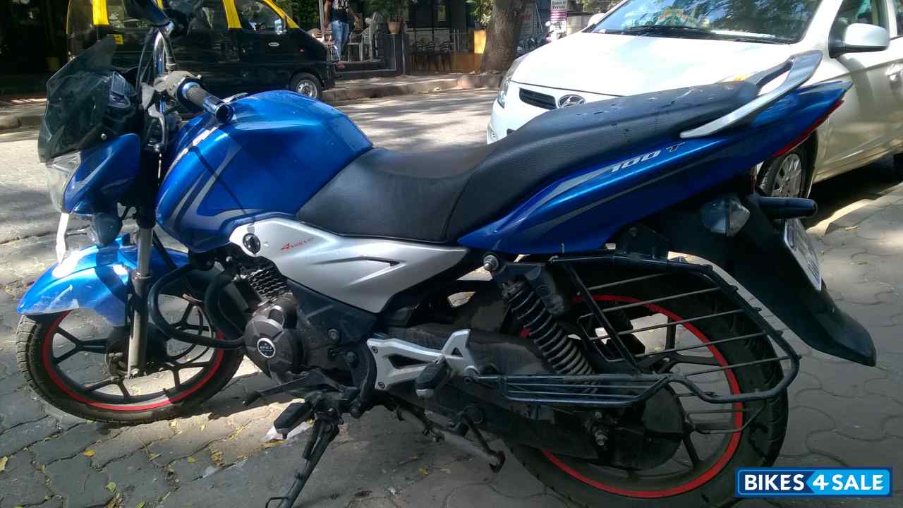 Blue Bajaj Discover 100T