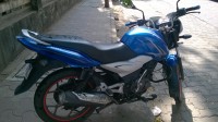 Blue Bajaj Discover 100T