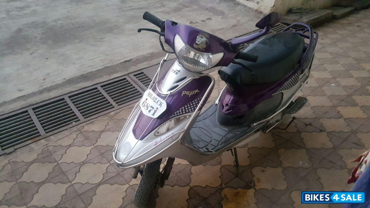 Violet TVS Scooty Pep Plus