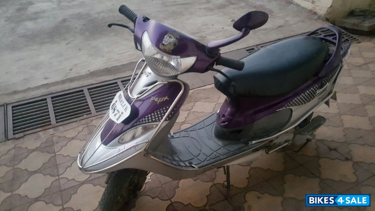 Violet TVS Scooty Pep Plus
