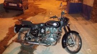 Black Royal Enfield Bullet Standard 500