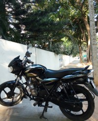 Black Bajaj Discover 100