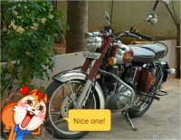 Maroon Royal Enfield Classic Chrome