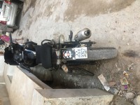 Black Bajaj Pulsar 220 DTSi