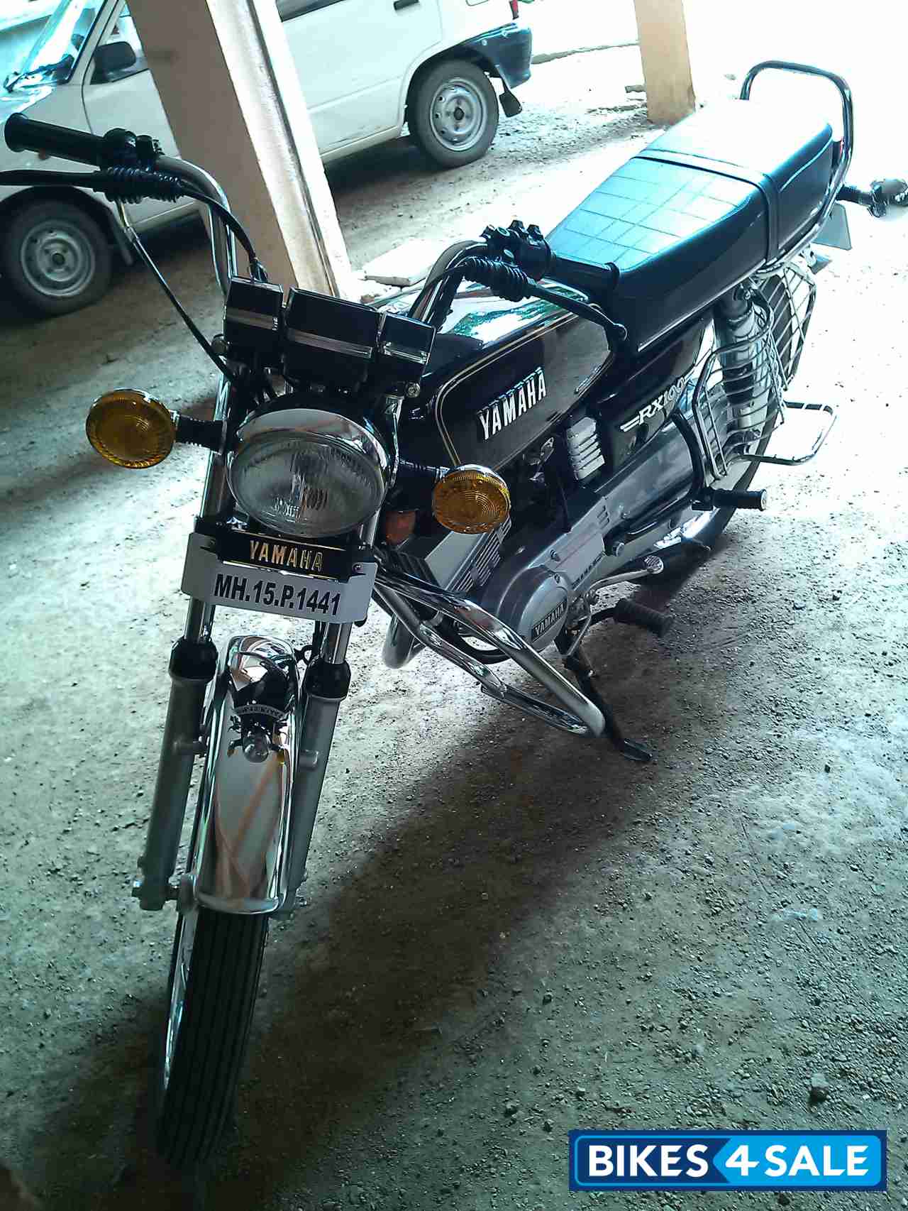 Used 1994 Model Yamaha Rx 100 For Sale In Nashik Id Black Colour Bikes4sale