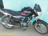 Burgundy Black Bajaj Platina 100