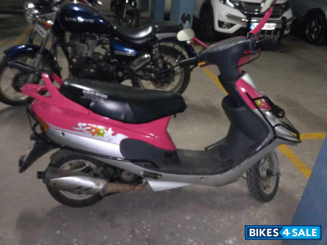 Pink TVS Scooty Pep Plus Pink TVS Scooty Pep Plus