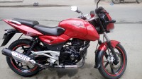 Red Bajaj Pulsar 180 DTSi
