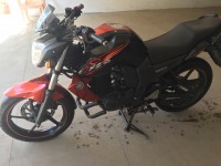 Black/orange Yamaha FZ-S