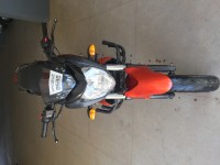 Black/orange Yamaha FZ-S