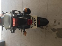 Black/orange Yamaha FZ-S