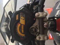 Black/orange Yamaha FZ-S