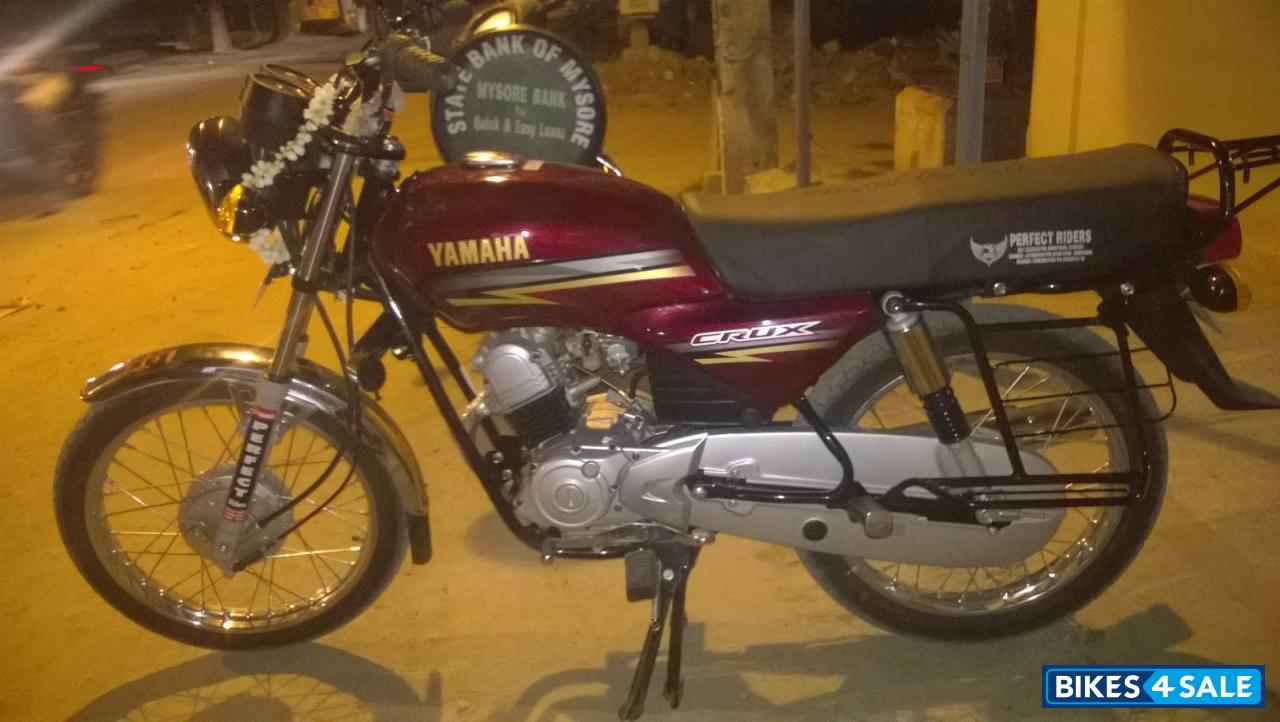 Maroon Yamaha Crux