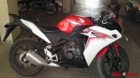 Red White Honda CBR 150R