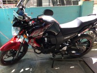 Red With Black Yamaha FZ-S