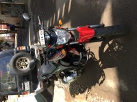 Red With Black Yamaha FZ-S