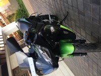 Black And Green Stripes Yamaha YZF R15 V2