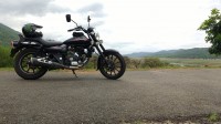 Black Bajaj Avenger Street 220