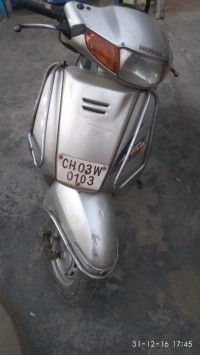 Silver Honda Activa