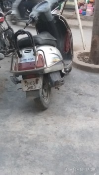 Silver Honda Activa