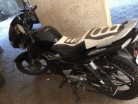 Black Suzuki GS 150R
