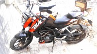 Orange KTM Duke 200