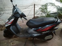 Black Honda Dio