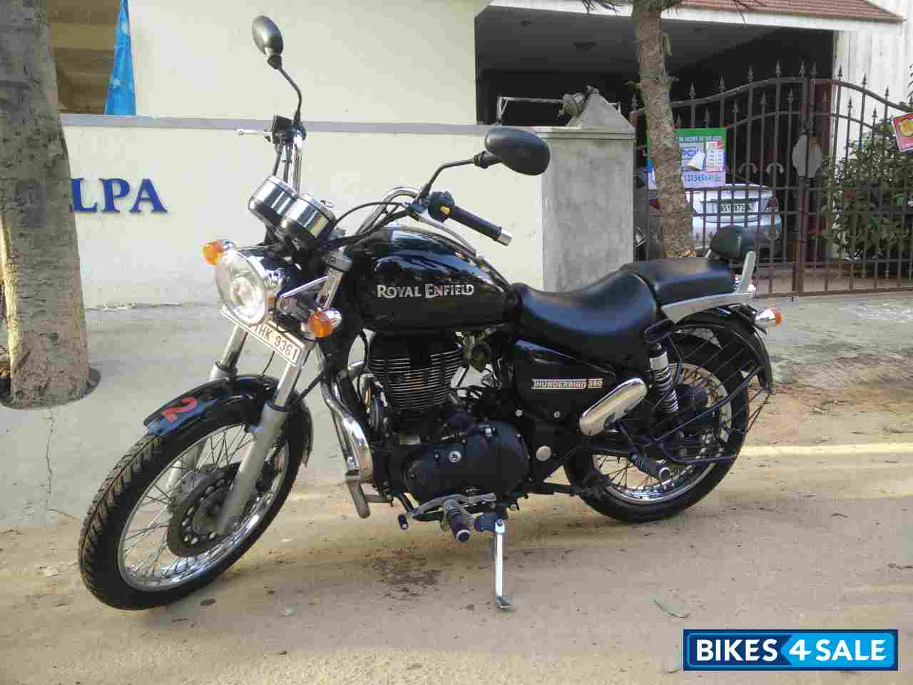 Flicker Black Royal Enfield Thunderbird